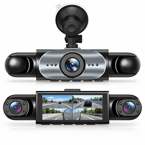 Dashcam 4 canaux 360° 1080p – Vexaze