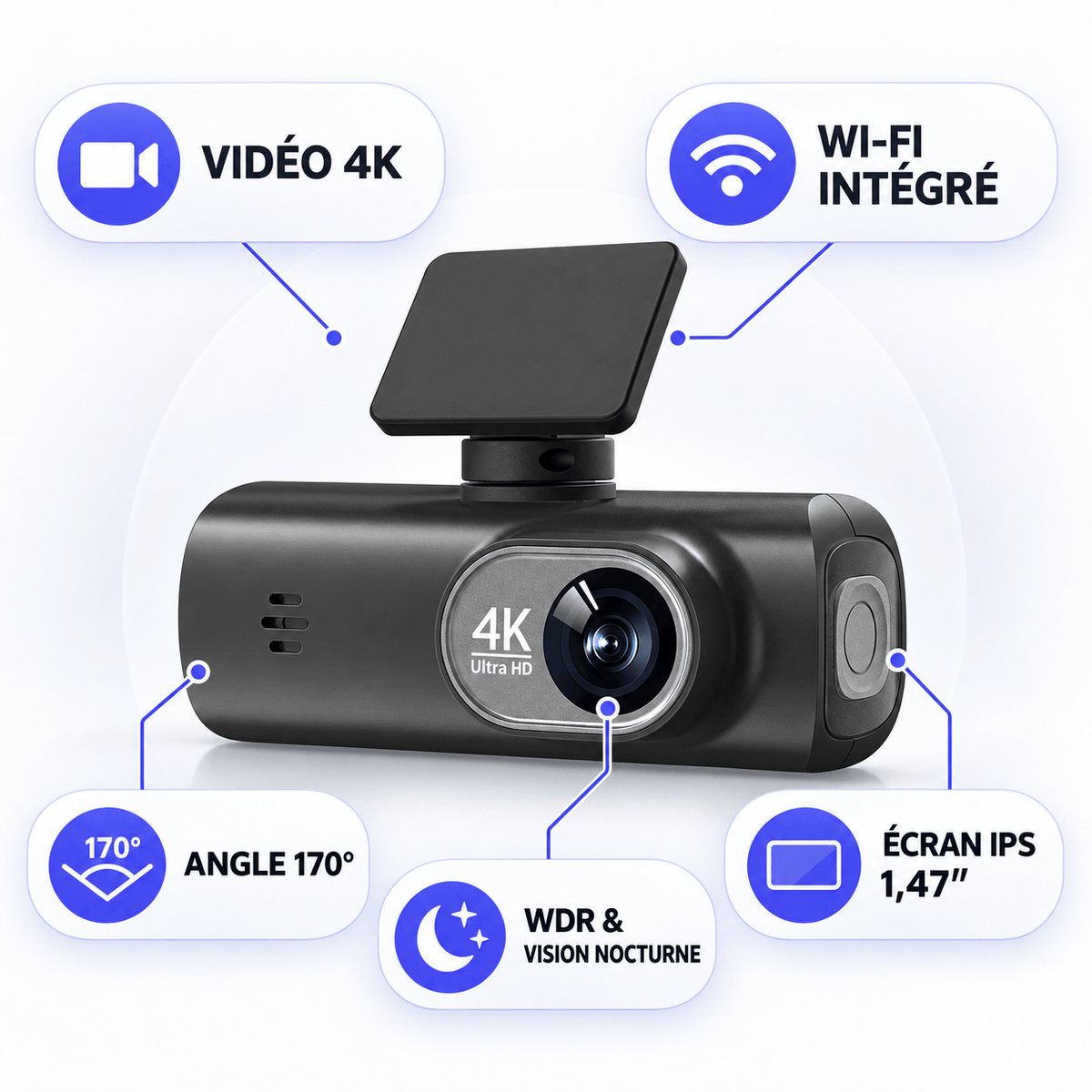 My Store Dashcam 4K Wi-Fi V22B