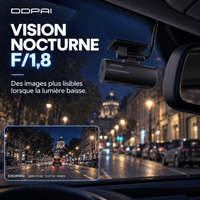 Vexaze Dashcam DDPAI N1 Dual 1296p – Avant et Arrière