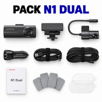 Vexaze Dashcam DDPAI N1 Dual 1296p – Avant et Arrière