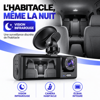 Vexaze Dashcam Double Caméra – Route et Habitacle
