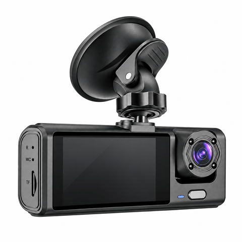 Vexaze Dashcam Double Caméra – Route et Habitacle