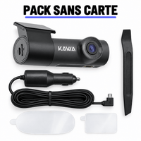 Vexaze Dashcam KAWA D5 2K Wi-Fi avec Vision Nocturne
