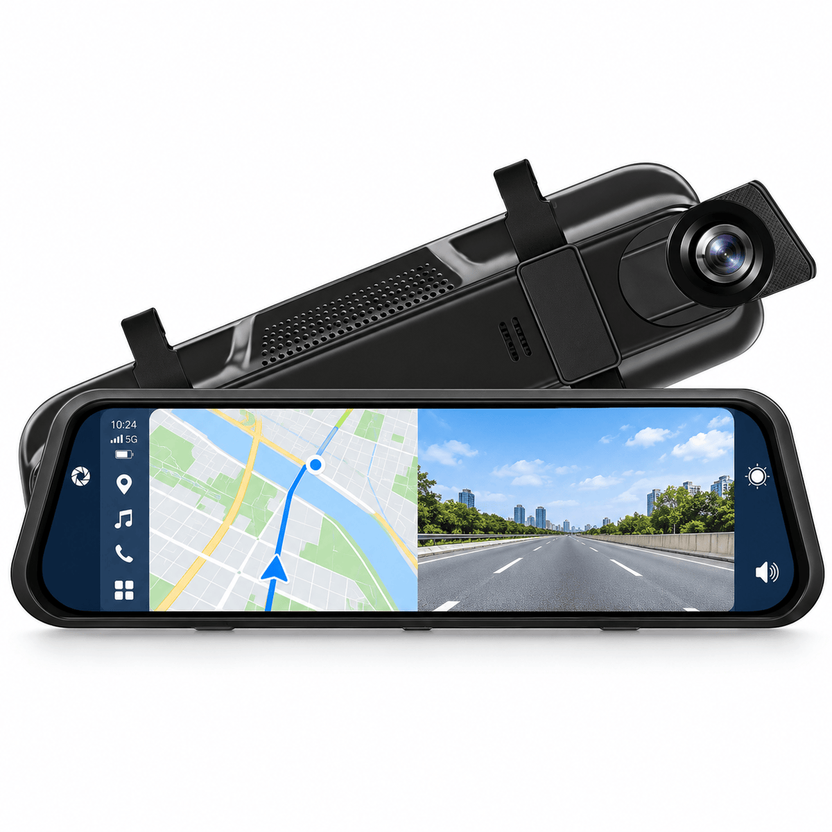 Vexaze Dashcam Rétroviseur 4K 10″ avec CarPlay et Android Auto