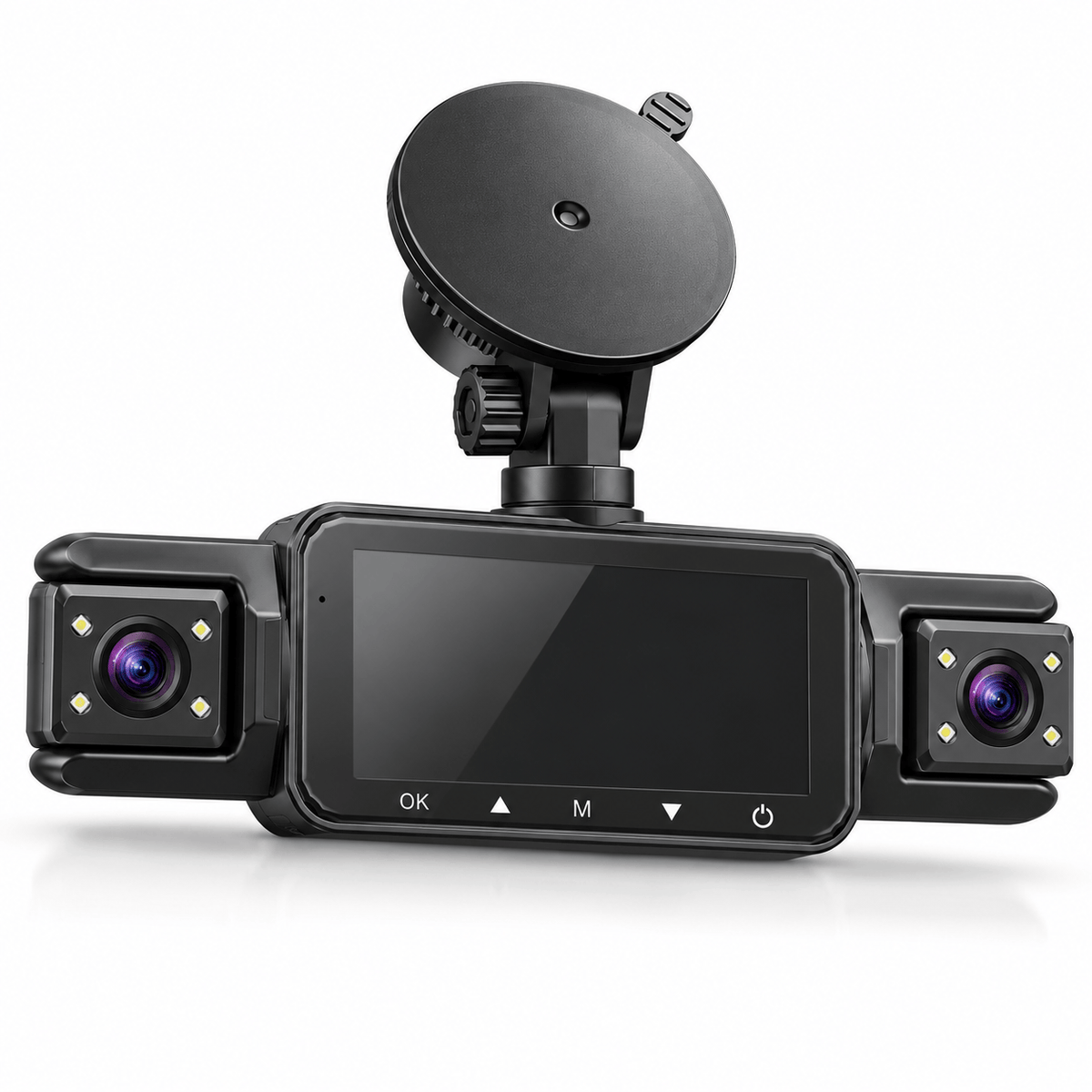 Vexaze Dashcam Wi-Fi 4 Canaux 1080p