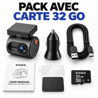 Vexaze Mini Dashcam KAWA Mini 3 2K Wi-Fi