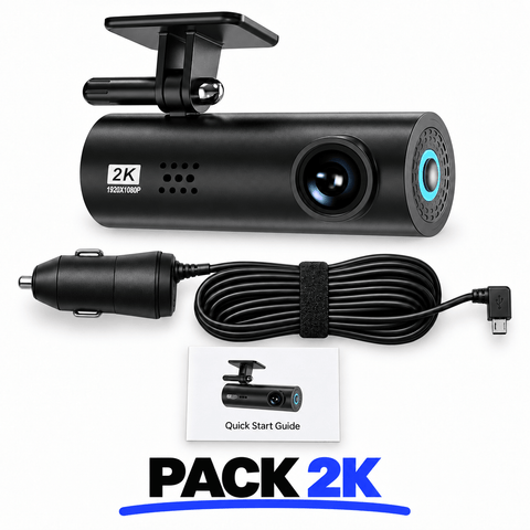 Vexaze Mini Dashcam Wi-Fi 2K/4K